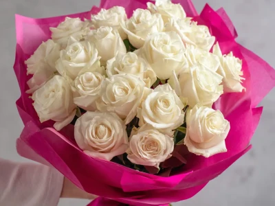 Белые розы «Чистота сердца»