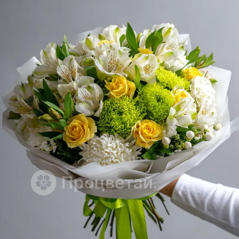 Букет с альстромериями &laquo;Мелодия лета&raquo;