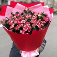 Букет из кустовых роз 0