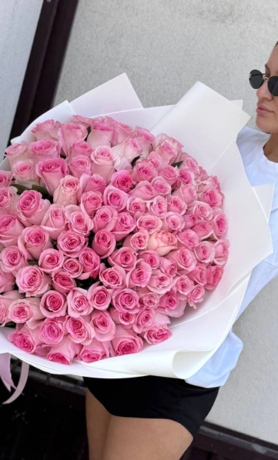 Букет из 101 розы