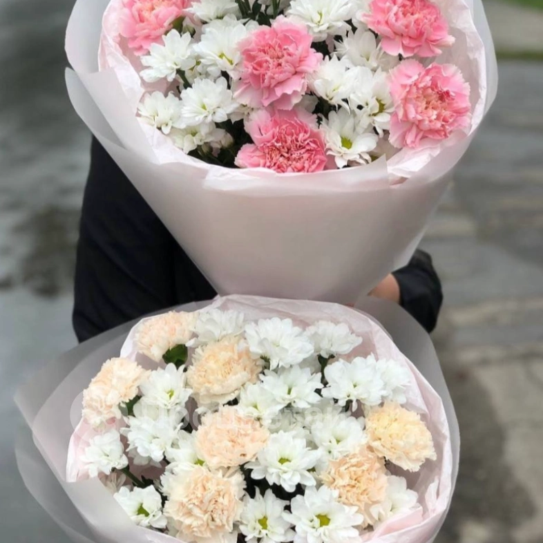 Букет из хризантем &laquo;Нежность охапки&raquo;